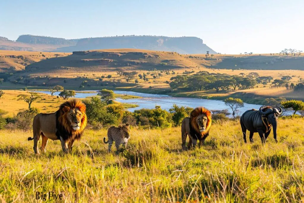 Où voir les Big Five en Afrique du Sud ?